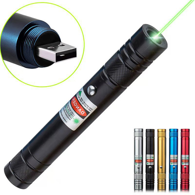 Cat Laser Toy Metal Green and Red Cat Laser Toy for Multiple Choices at