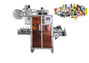 Quality Overall Bottle Stainless Shrink Sleeve Label Applicator Machine High Speed 200 BPM 3.5KW wholesale
