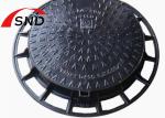 Round D400 Anodic Oxidation Ductile Iron Manhole Cover Spray Paint