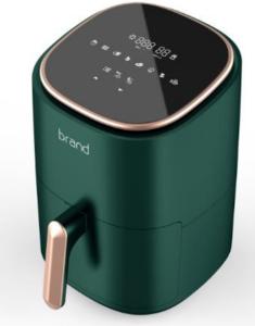 Quality Dark Green Touchscreen 3800ml High Temperature Air Fryer GS Approved wholesale