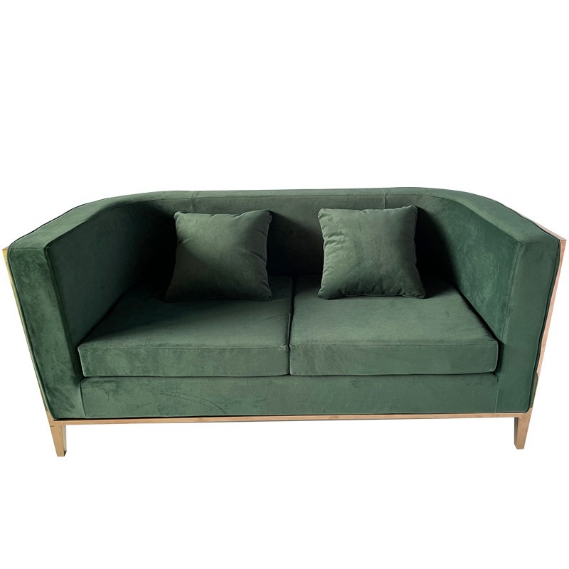 Modern Lounge Sofa Set: Luxury Living Room Furniture with Solid Wood Base