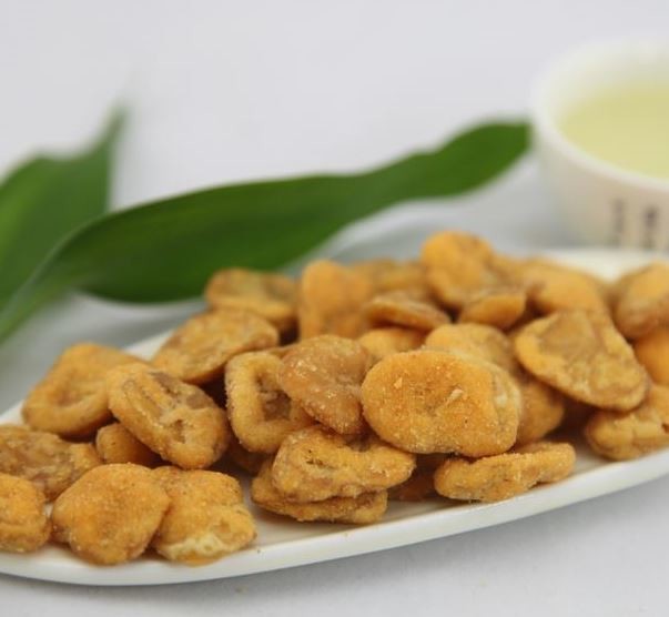 Mixed Fava Broad Bean Chips Spicy Curry And Seaweed Flavor Crispy Colorful