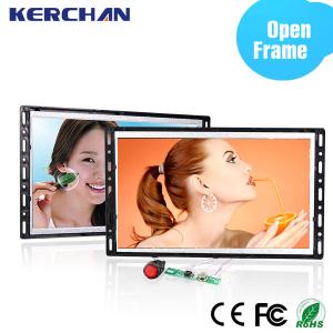 Quality Open Framed Battery Operated LCD Screen With Autoplay And Repeat Files Fun wholesale