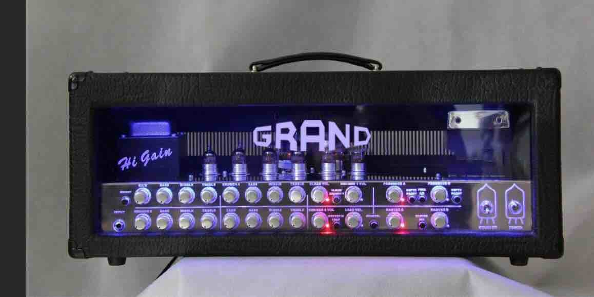 120W All Tube Guitar Amplifier Head four Channels Guitar AMP HI GAIN GRAND Professional AMPs Clean Crunch
