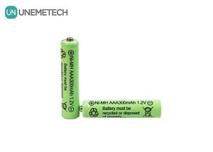 Quality Ni-MH AAA Battery 1.2V 300mAh Rechargeable Battery For Solar Lights And Remote Controller wholesale