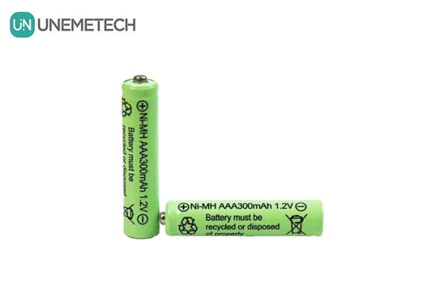 Ni-MH AAA Battery 1.2V 300mAh Rechargeable Battery For Solar Lights And Remote