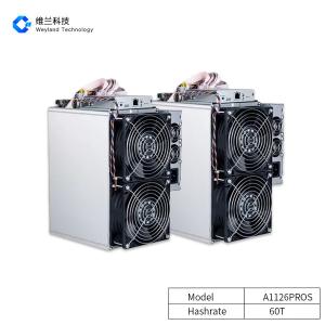Quality SHA256 Canaan Avalon Miner 3420W A1126PROS 60T For Bitcoin wholesale