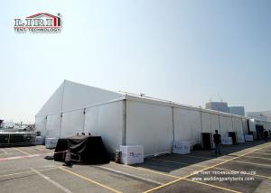Quality Block Out Roof PVC Wall Cover 40m Clear Span Marquee Tent For Exhibition wholesale
