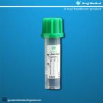 PP Micro Blood Collection Tube 0.25ml/0.5ml for newborn babies