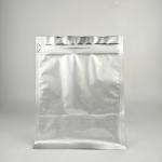 Customizable Large Size Aluminum Foil Flat Bottom Zipper Bag for Packaging
