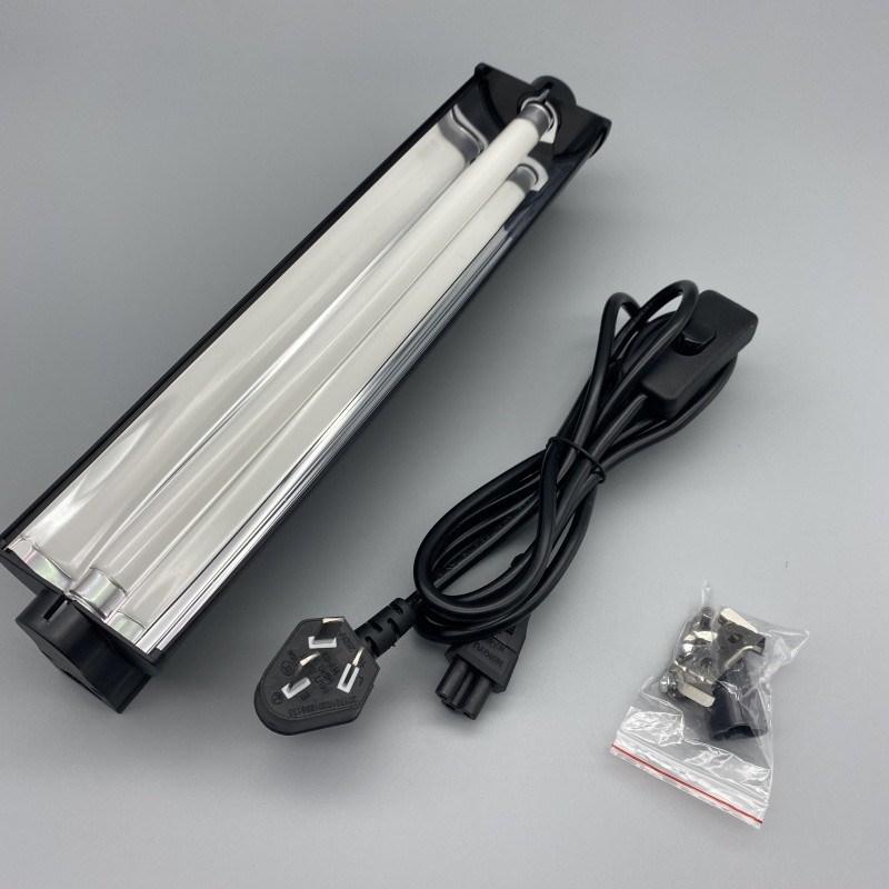 24W HO T5 UVB Reptile Light Fixture With 10.0 UVB Bulb For Optimal Reptile Health