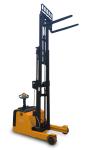 780mm 5M Walk Behind 2T Narrow Aisle Loading Electric Stacker Lifter