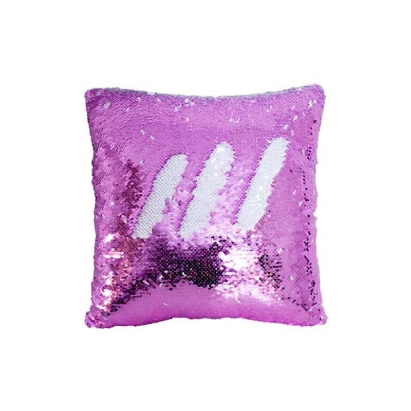 Shiny Blank Sublimation Sequin Cushion Cover For Photo Printing 40*40cm