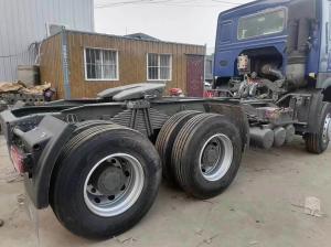 Quality Good Condition Blue Head Truck Sinotruk HOWO 6*4 Tractor Truck with 4-6L Engine Capacity wholesale