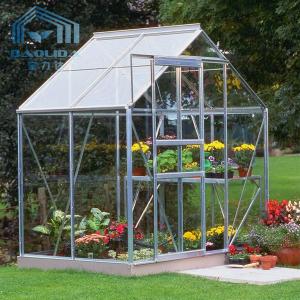 Quality Tempered Insulating Glass Flower Greenhouse Horticultural Ventilated wholesale