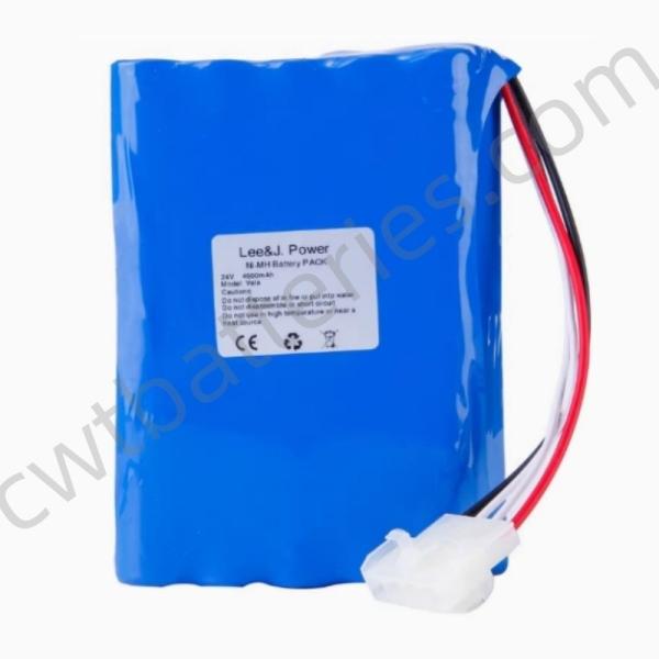 Vela Ni-MH Battery Pack 24V 4500mAh Compatible for Viasys Healthcare AVEA T-Bird