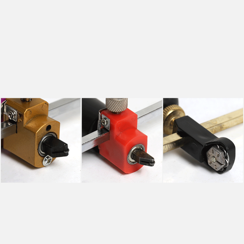 Circle shape Compass cutter aluminum alloy rod glass cutting tools for cutting glass