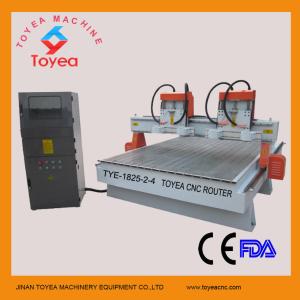 Quality Strong Multi-heads China CNC Carving machine TYE-1825-2T4 wholesale