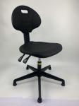 Dust Free Laboratory Ergonomic Esd Pu Leather Swivel Chair Rotating Esd Chair