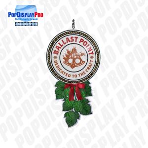 Quality Double Sided Print 3D Red Ribbon Merchandising Shelf wholesale
