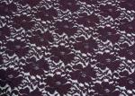 Stretchy Elastic Lace Fabric 60% Cotton 30% Nylon 10% Spandex CY-LW0790
