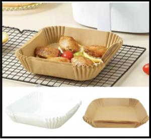 Quality Liner Square Style Parchment Air Fryer Paper High Temperature Resistant wholesale