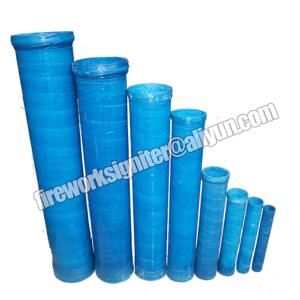 Quality Blue 16inch Fireworks Display Shells Fiberglass Mortar Tubes wholesale