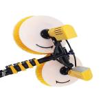 18-Feet Aluminum Alloy Pole Outdoor Cleaning Brush for Water-Fed Solar Panel