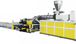 Quality 75KW Composite Floor LVT Sheet Extrusion Lines wholesale