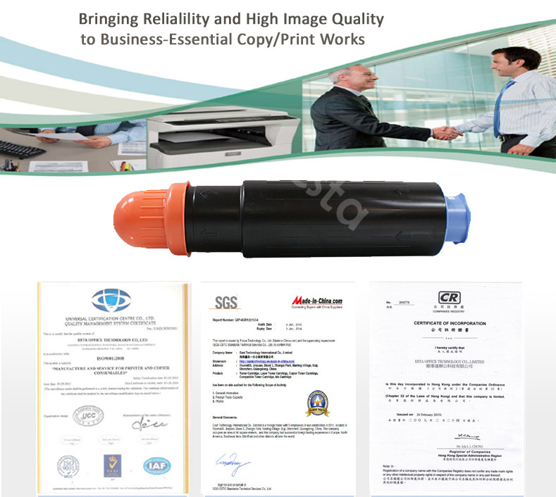 IR3245 NPG26 OEM Canon Copier Toner For Canon Image Runner Copier