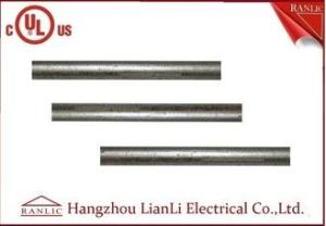 Quality 1-1/2 inch UL Listed EMT Electrical Metallic Tubing Steel Electrical Conduit Outdoor Hot Dip Galvanized White Colore wholesale