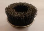 3 Inch OD Nylon Abrasive Cup Brush , Silicon Carbide Nylon Bristle Brush