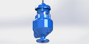 Quality Anti Shock Dynamic Combination Sewage Air Release Valve With 316SS Internal Parts wholesale