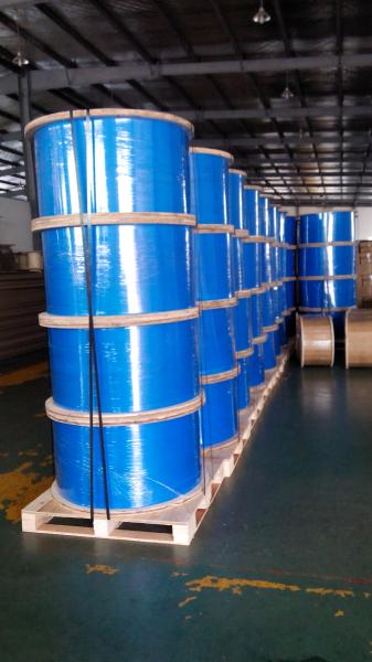 CAVT Trunk Cable 500 With Zinc Coated Steel Messenger Seamless Aluminum Tube