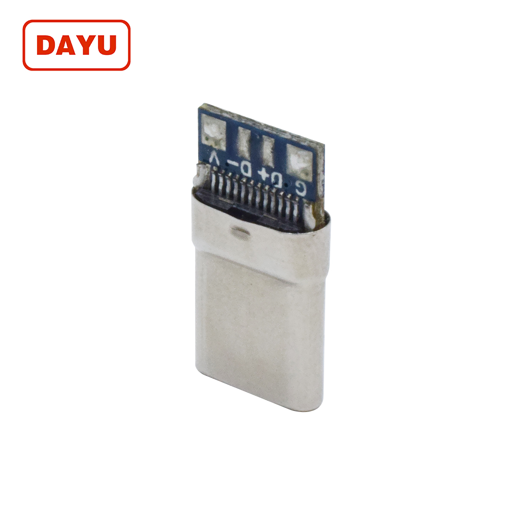 3.0 Usb Type C Male Connector Socket Cable With 10000 Times Durability