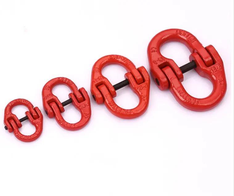 Lifting and Hoisting Butterfly Buckle Lifting Buckle Chain Double Ring Buckle 1.12t-43.5t Butterfly Clasp Shackles for Tower Crane