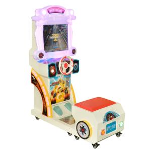 Quality Children Car Racing Game Machine / Car Driving Arcade Games One Person wholesale