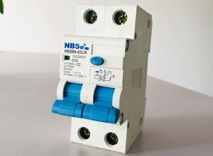 Quality Differential RCCB Protected Circuits , Double Pole Circuit Breaker 63A 30mA wholesale