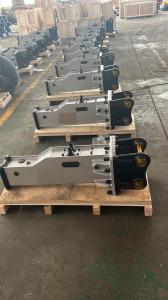 Quality 1.2-3 Ton Mini Excavator Rock Hammer Box Type Breaker Customized 12 Months Warranty wholesale