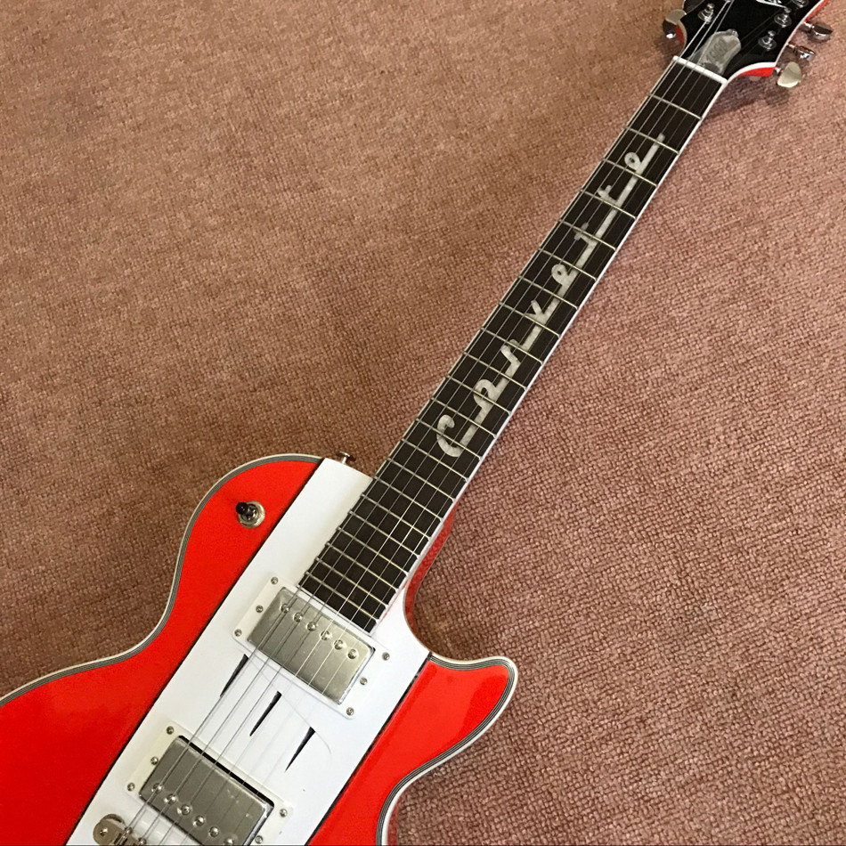 Custom hot selling orange Lp electric guitar guitar musical instruments mahogany body neck