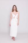Factory Wholesale Pure 100% Linen Maxi Dress Women
