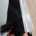 Custom Industrial Black Nylon Strip Brush Sealing Brush Escalator Safety Brush
