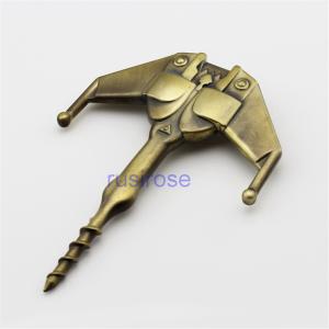 Quality High-end bottle opener badge custom, wine bottle opener batch custom, can add LOGO bottle opener wholesale