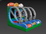 Football Baseball Backetball Inflatable Games For Teenager Adult