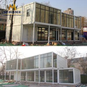 Quality Movable 20FT Prefabricated Container House 2 Stories Fast Installation wholesale