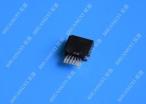 Quality Female SMT 6 Pin ESATA Port Connector , Laptop External SATA Connector wholesale
