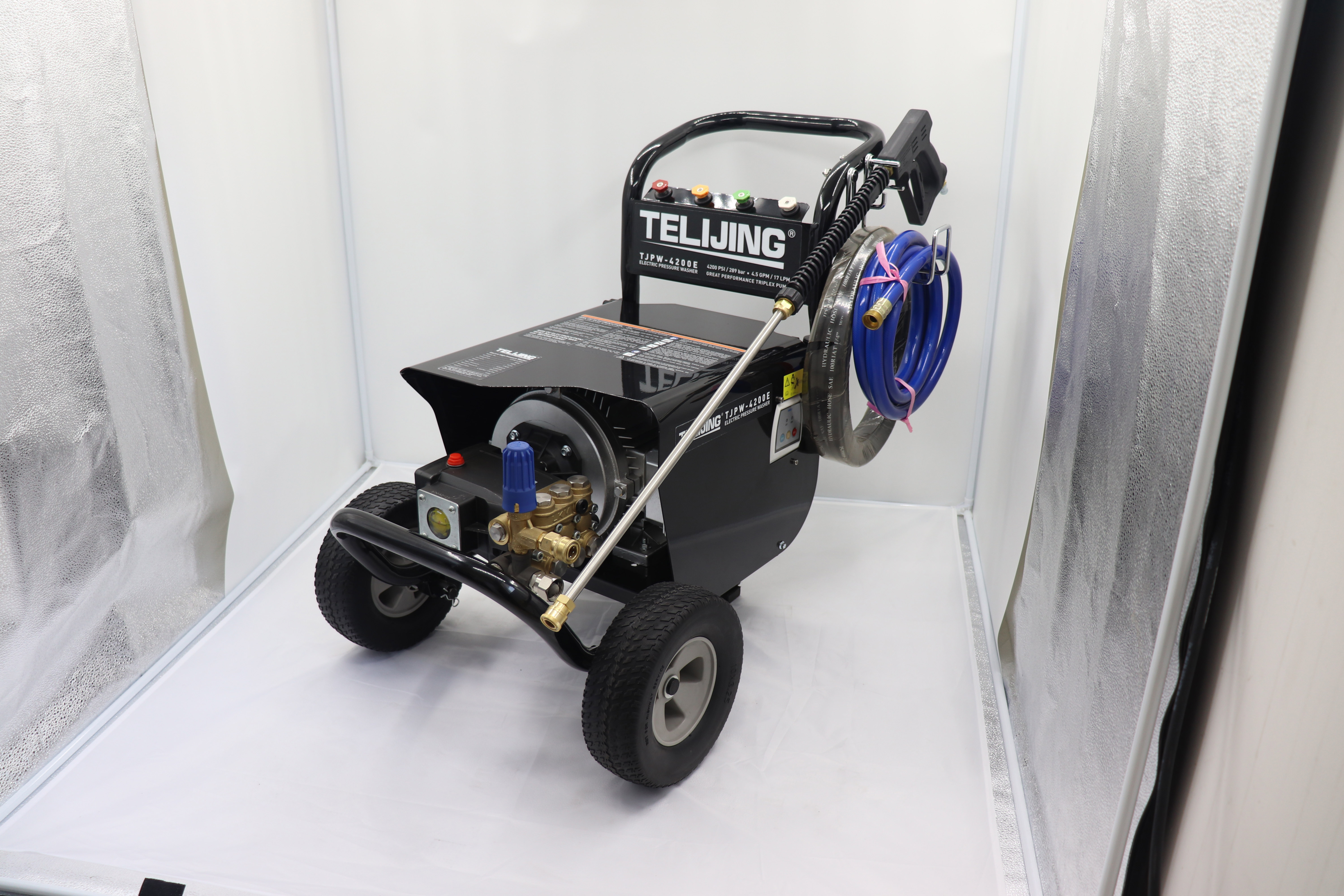 Electric High Pressure Washer Pump Cleaner with Long Service Life Max. Pressure 2.5Mpa