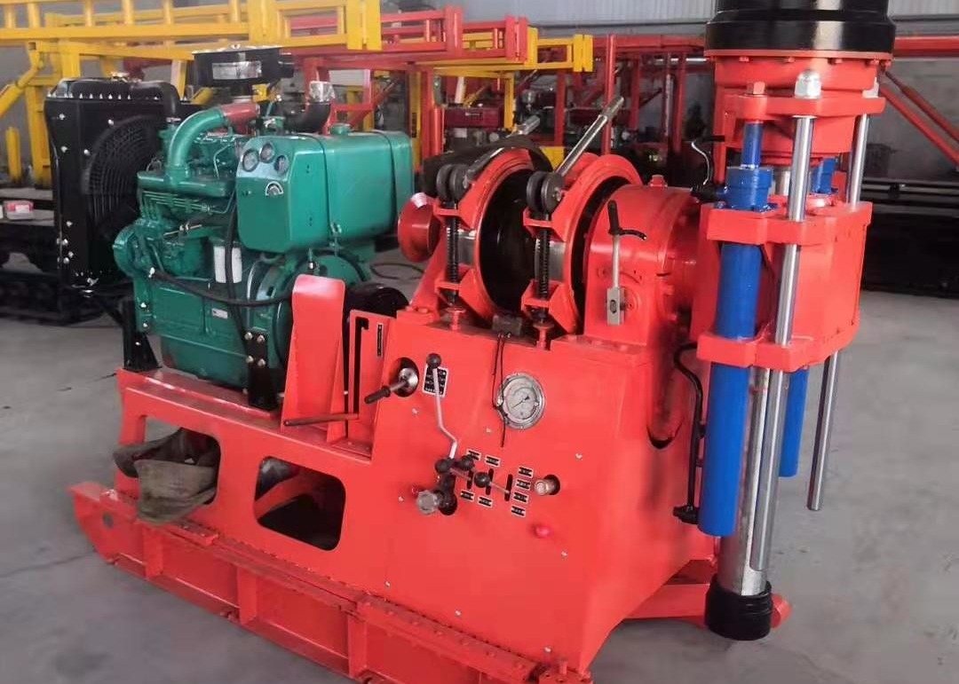 200 Meters Rotary Hydraulic Chuck Geological Drilling Rig