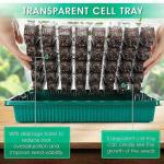 Rectangular Nursery Plant Container Built-in Drainage Holes Best Seed Germinatio