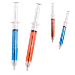 Quality promotional novelty syringe pen, syringe shape pen from china wholesale